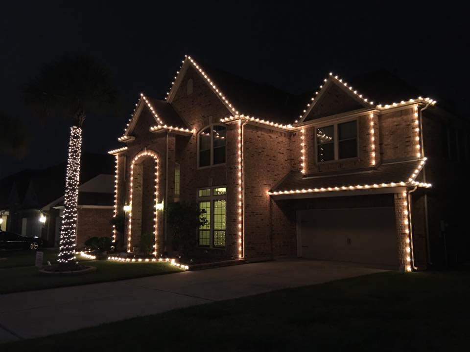 Our Christmas lights installations have added charm and elegance to numerous homes from Clear Lake and Seabrook to Friendswood and Pearland.